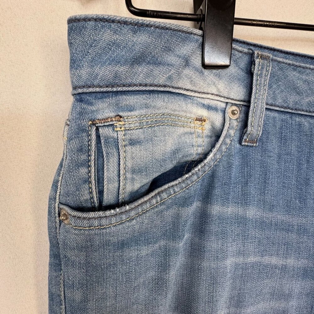 Vintage Y2K Bebe Angeline Blue Denim Low Rise Flare Leg Bootcut Jeans Size 31 - Picture 3 of 16
